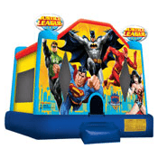 Justice League Bounce House 13 x 13