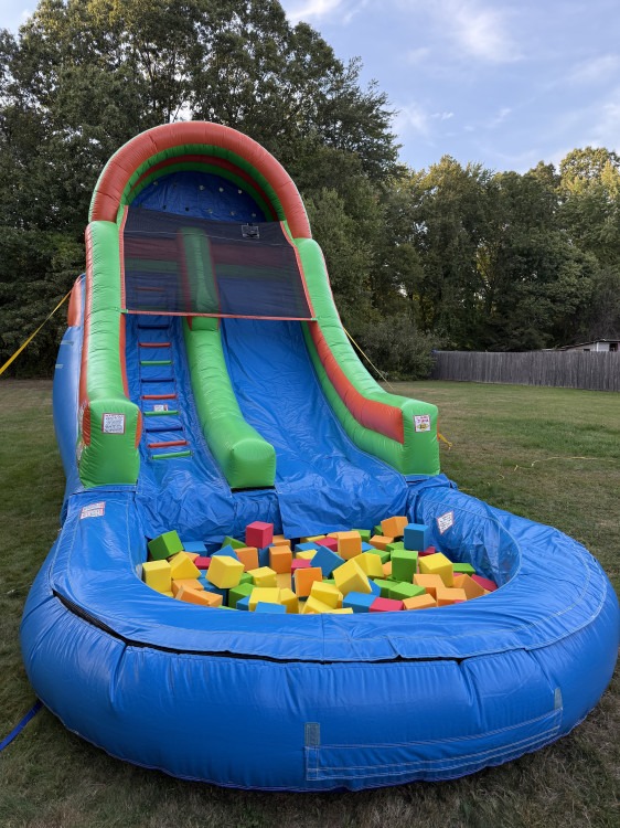 16' Single Lane Slide
