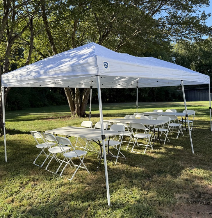 Tables, Chairs & Tents